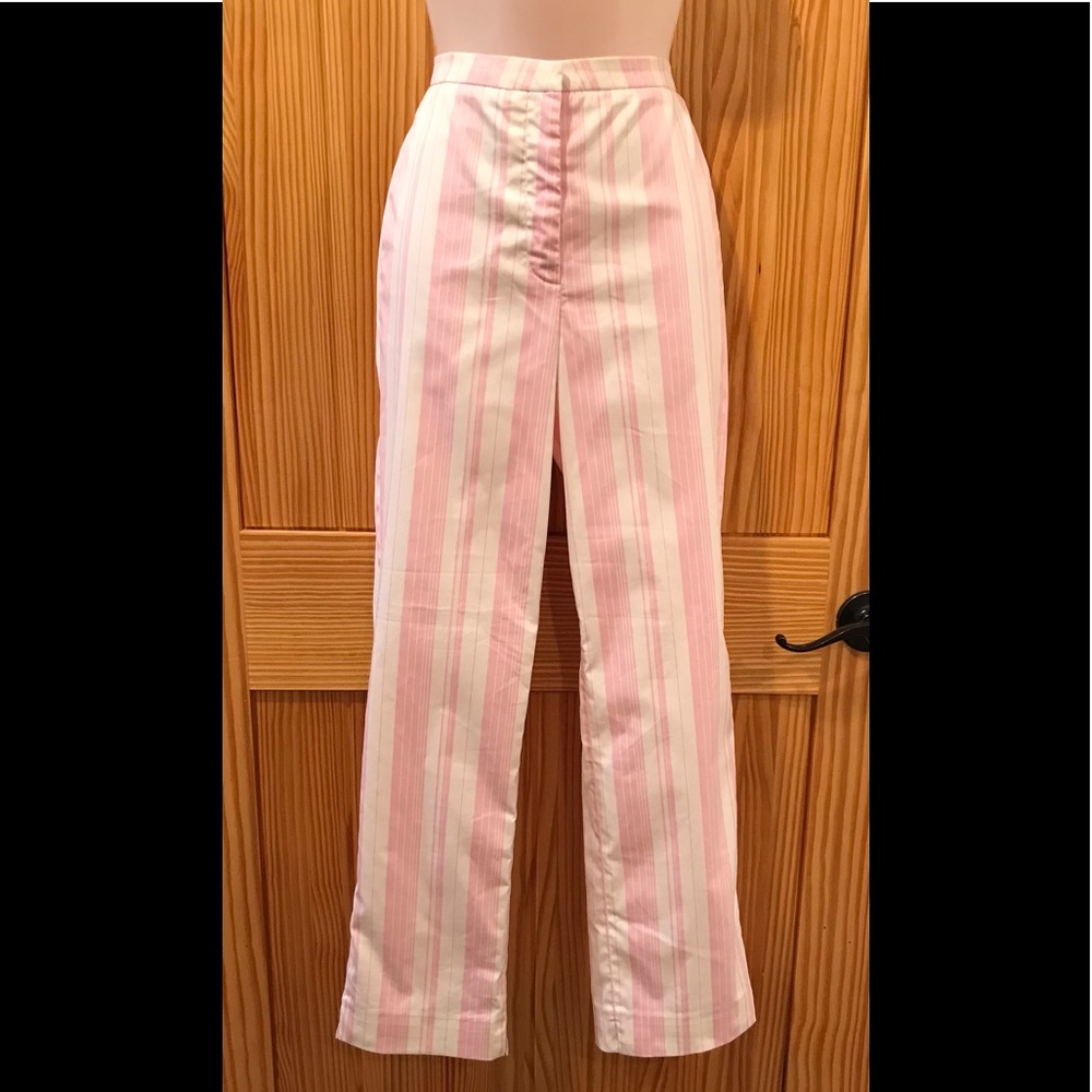 NWT-30% OFF
Cambio Pink & White Striped Pants